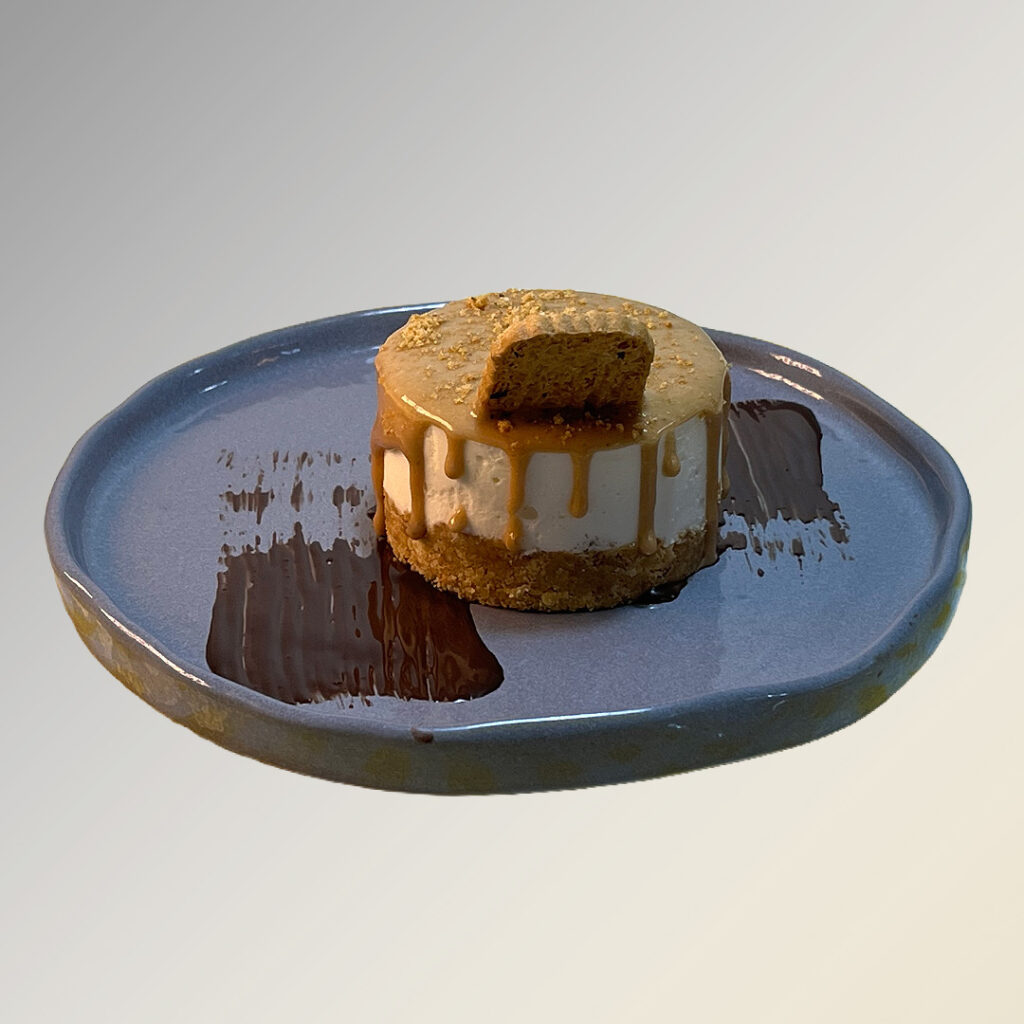 چیز کیک کرم لوتوس